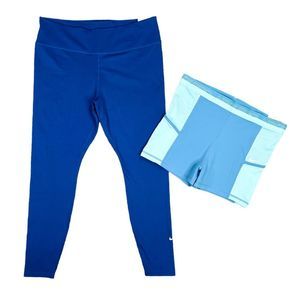 Nike One Dri-FIT Leggings / Nike Pro Dri-FIT Shorts Bundle - Size XL